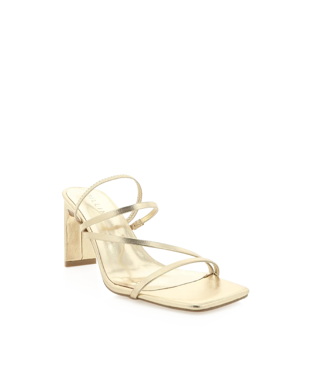 GENNA WIDE FIT - GOLD METALLIC
