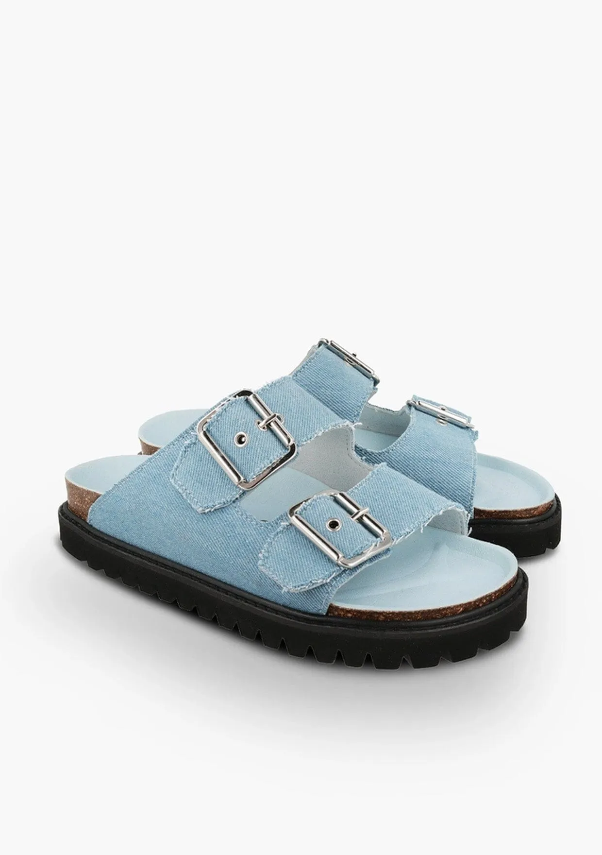 GENUINS Honolulu Vegan Denim Sandal