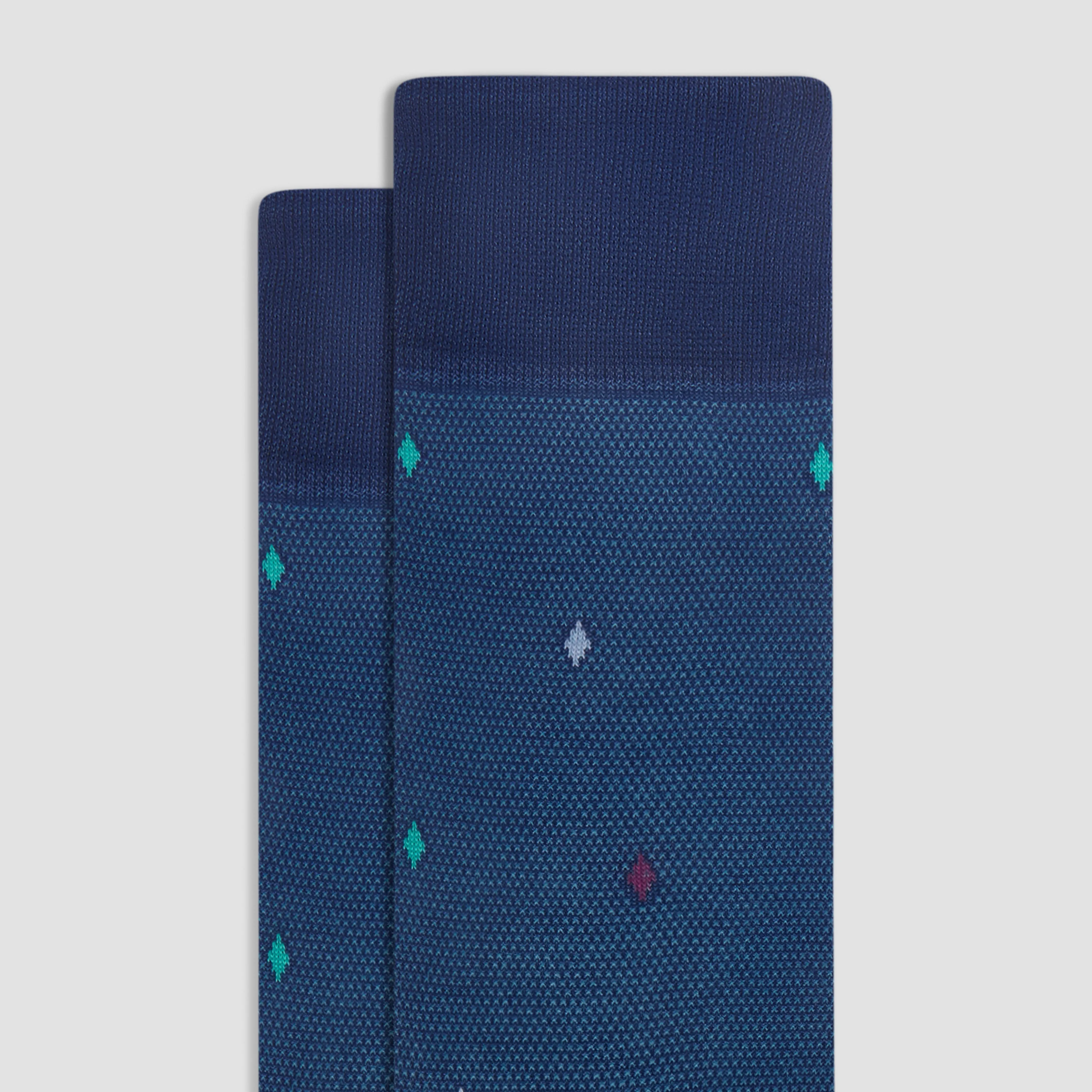Geometric Mid-Calf Socks