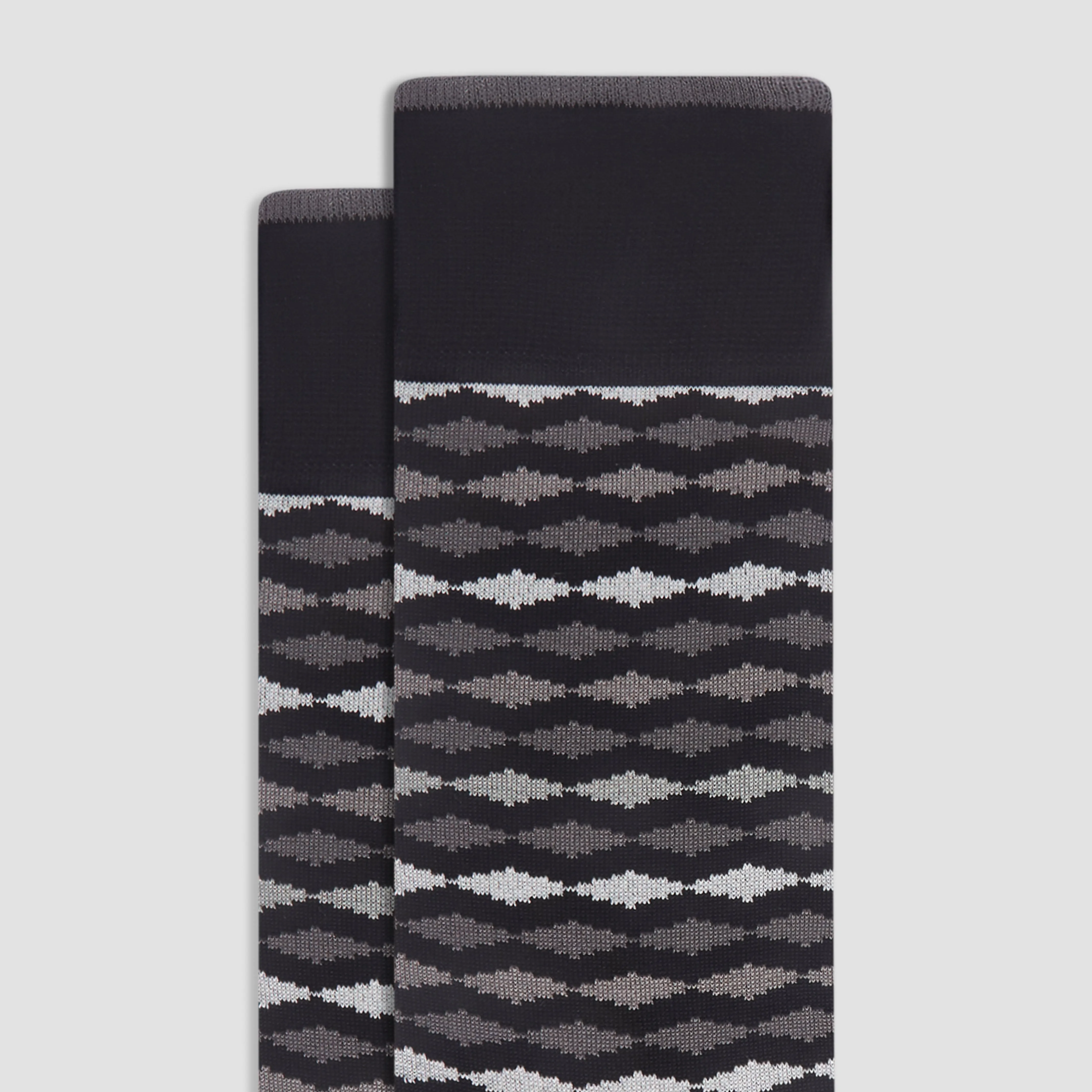Geometric Mid-Calf Socks