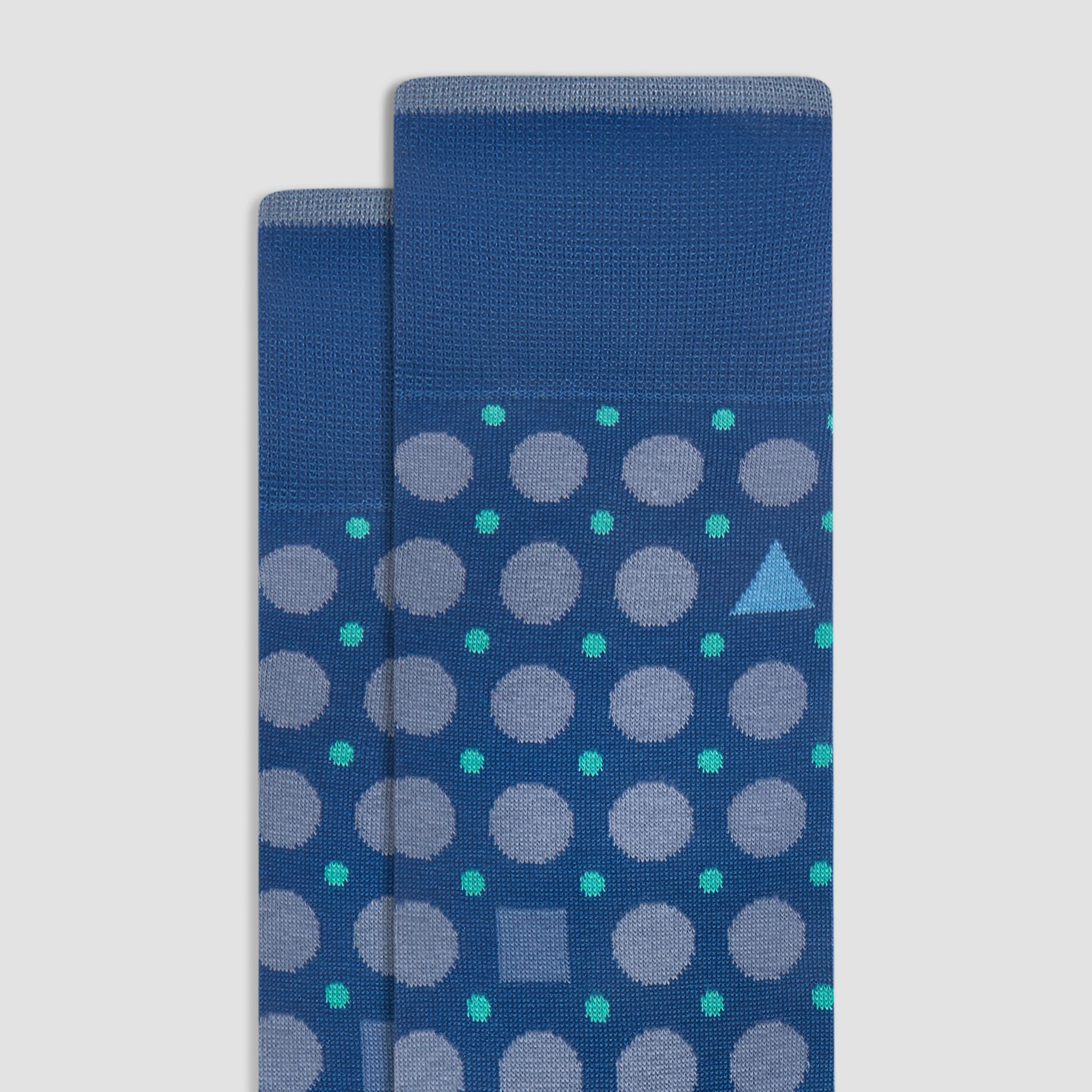 Geometric Mid-Calf Socks