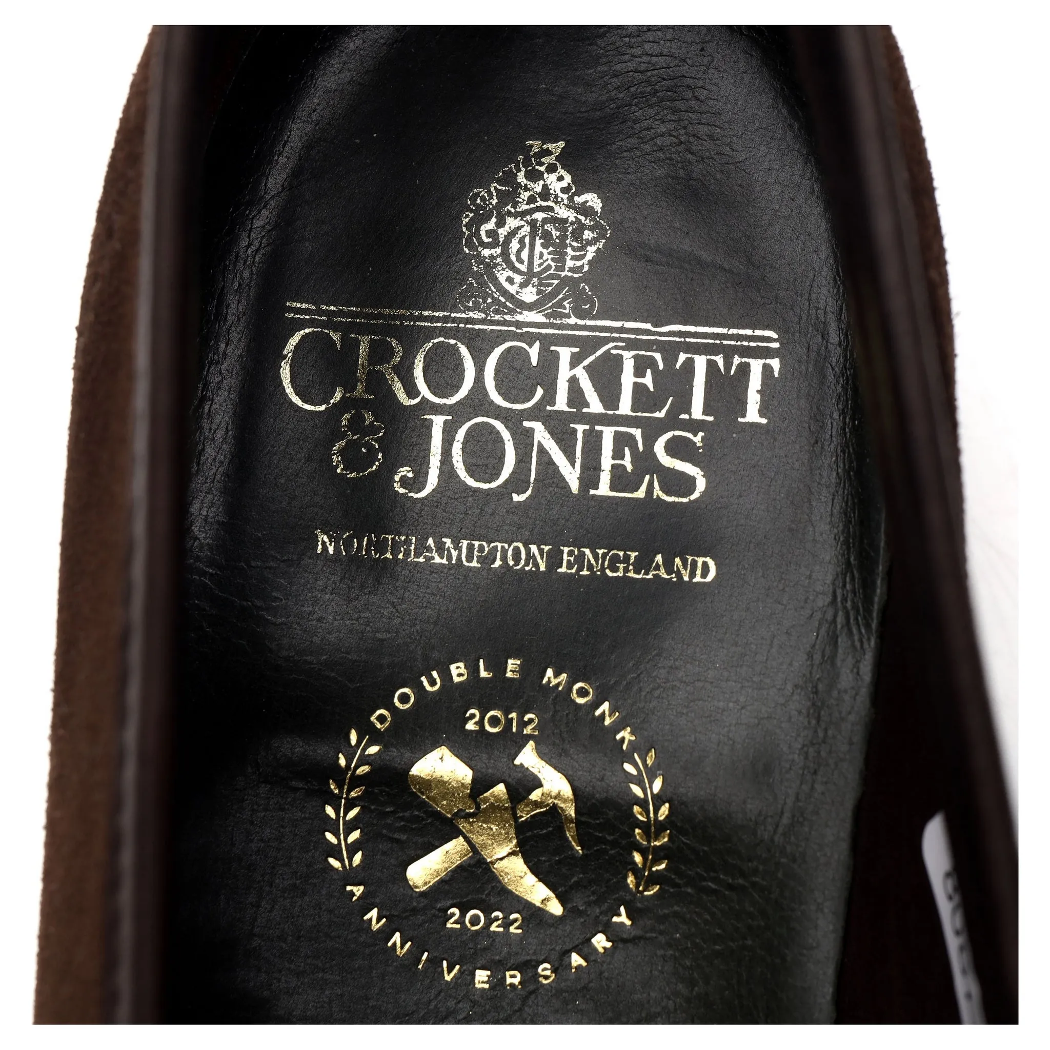 'Goldman' Dark Brown Suede Horse-bit Loafer UK 8 E