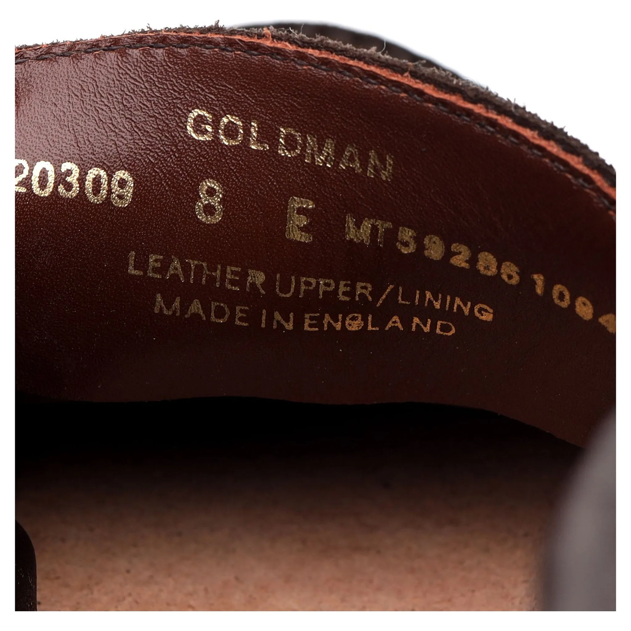 'Goldman' Dark Brown Suede Horse-bit Loafer UK 8 E