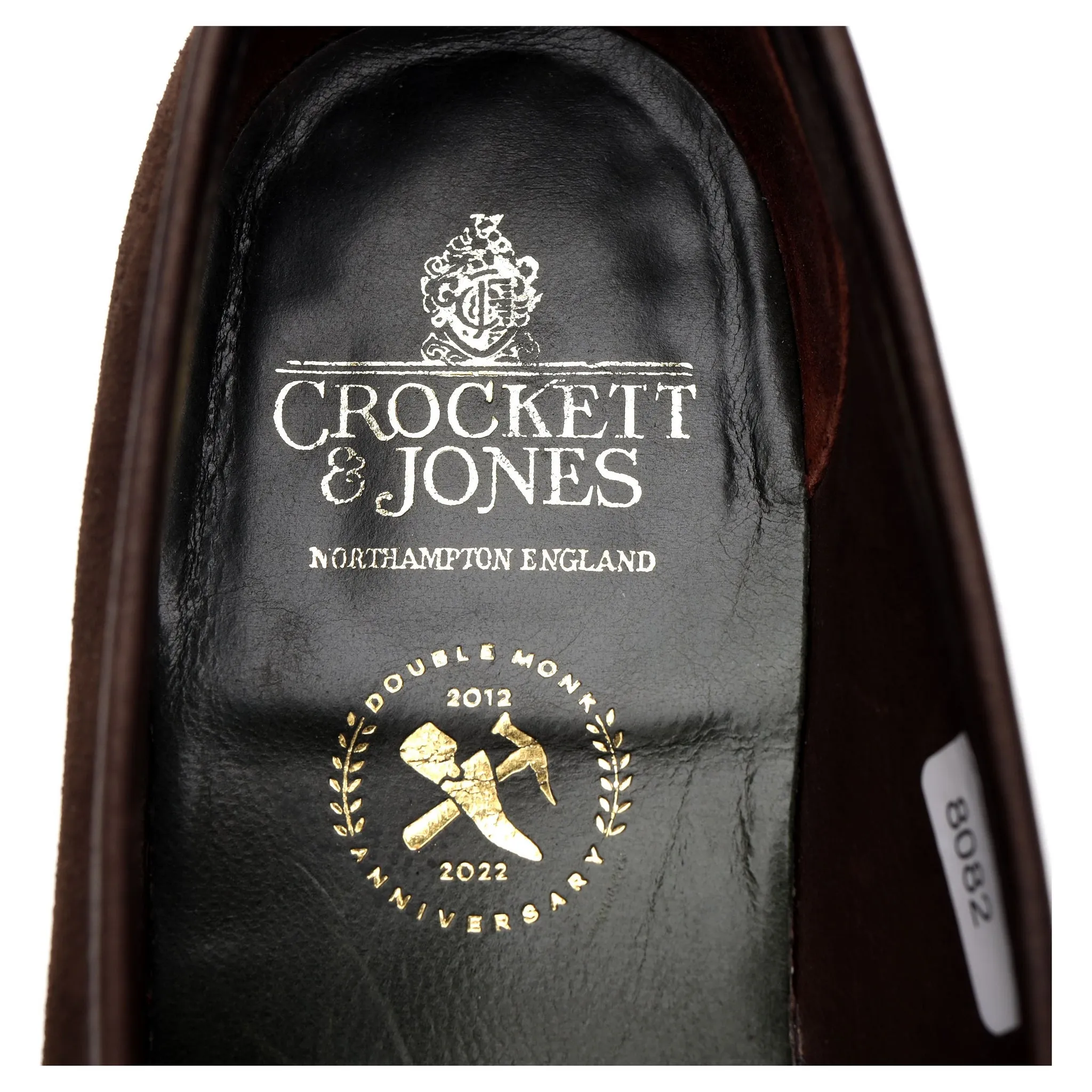'Goldman' Dark Brown Suede Horse-bit Loafer UK 9 E