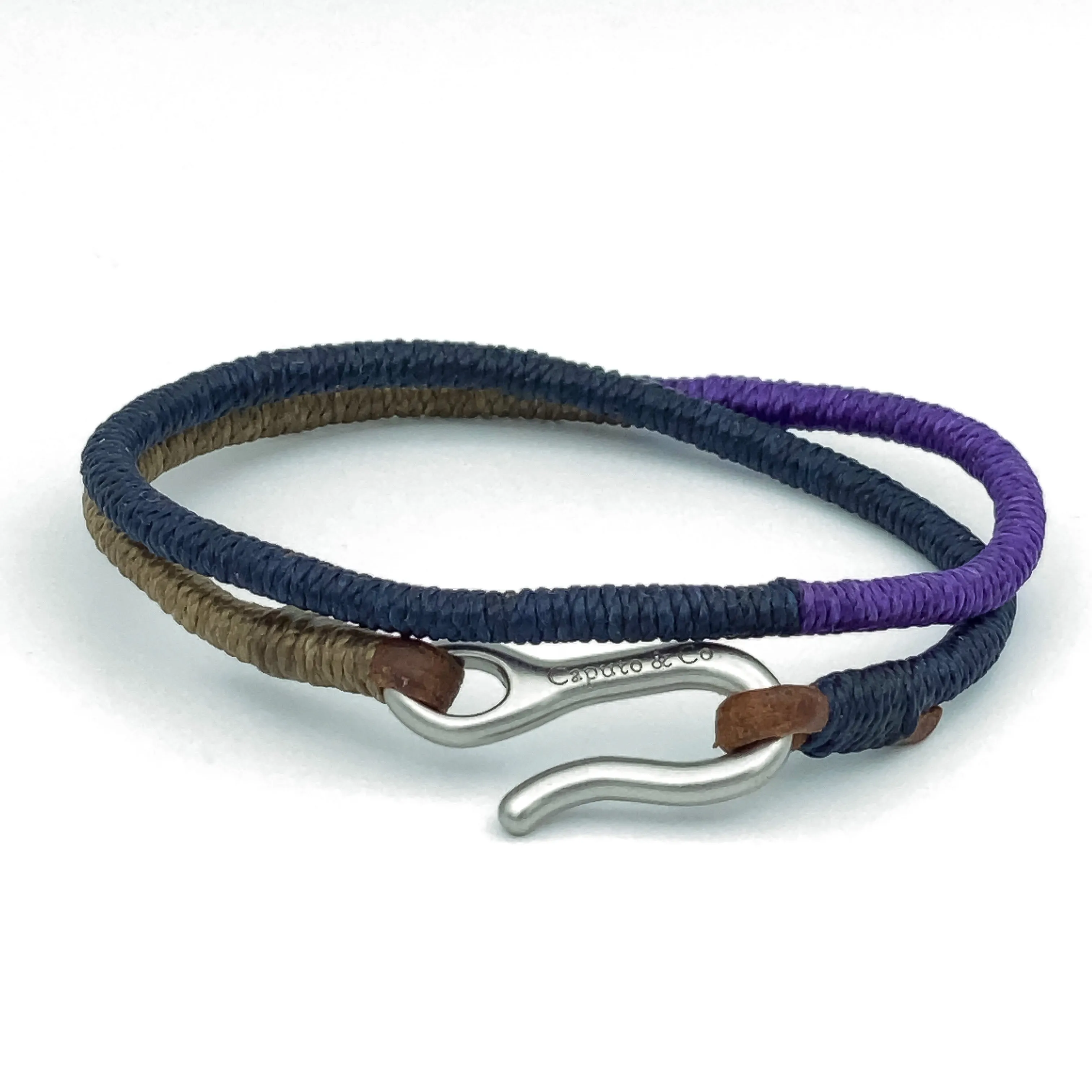 Hand-wrapped Two Tone Double Wrap