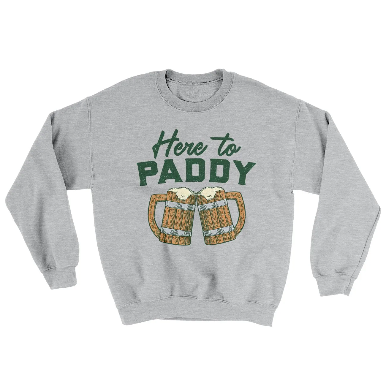 Here To Paddy Ugly Sweater