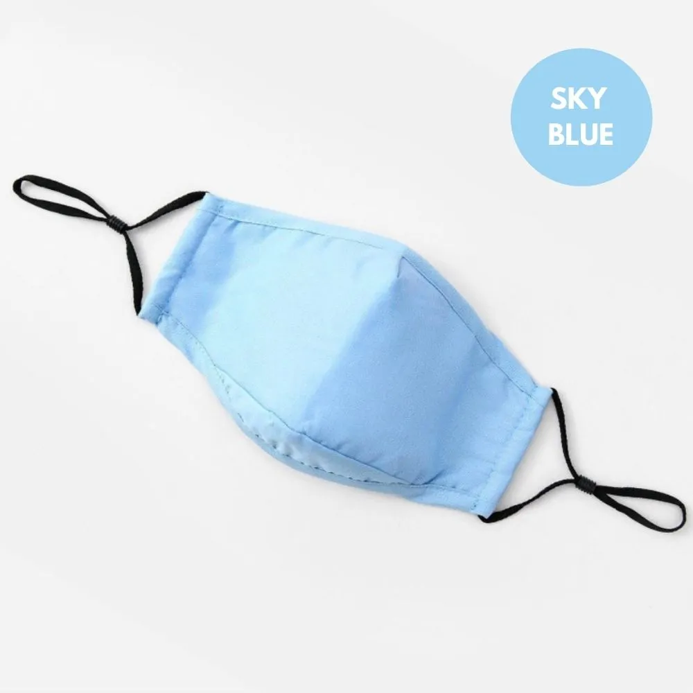 Homlly Washable Face Mask With Adjustable Straps Mask