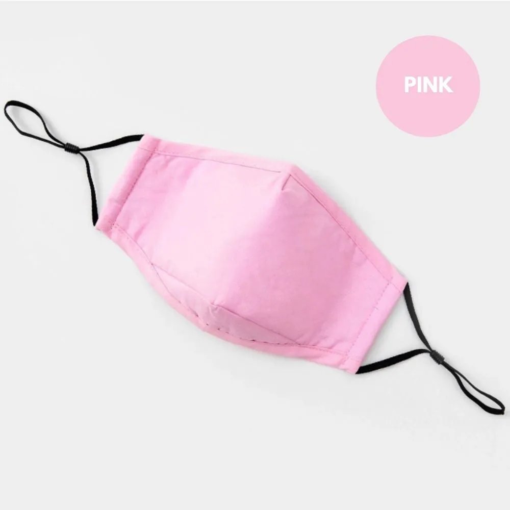 Homlly Washable Face Mask With Adjustable Straps Mask