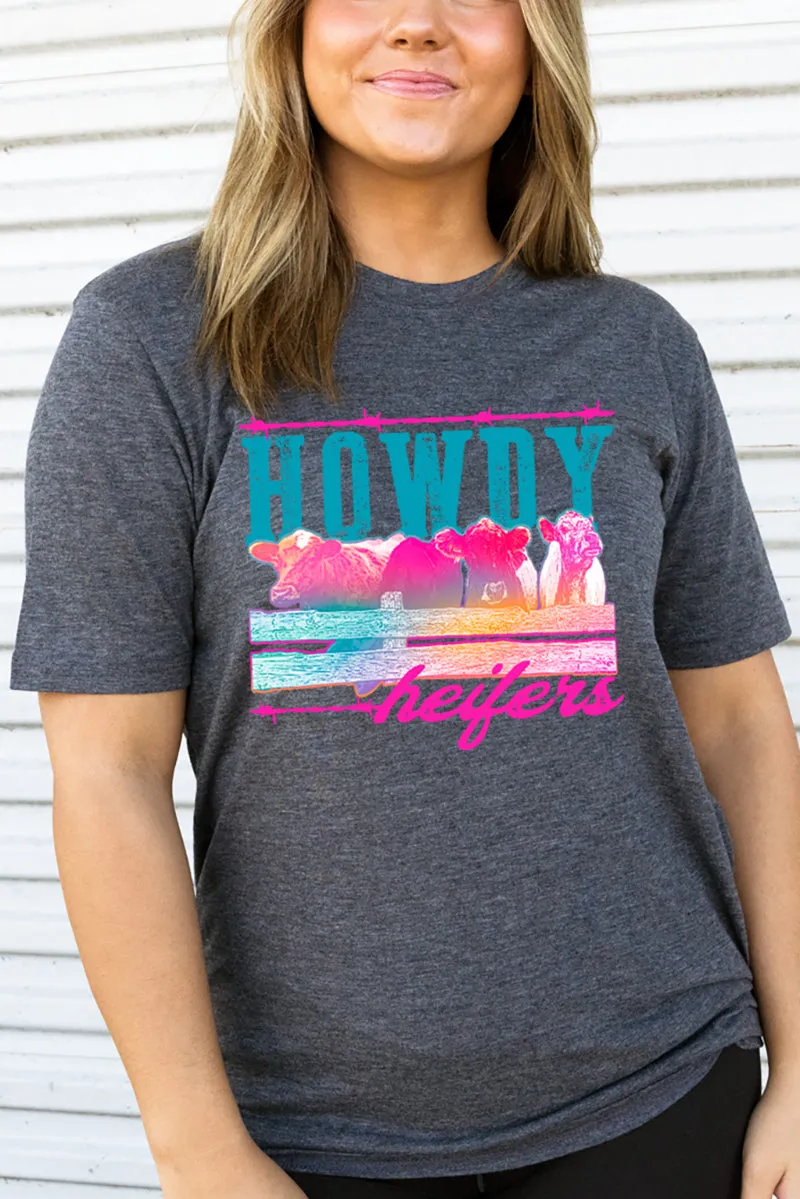 Howdy Heifers Adult Soft-Tek Blend T-Shirt