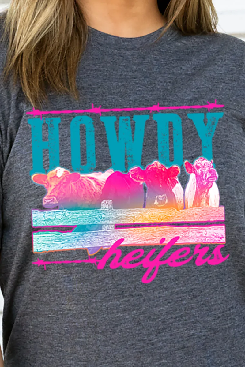 Howdy Heifers Adult Soft-Tek Blend T-Shirt