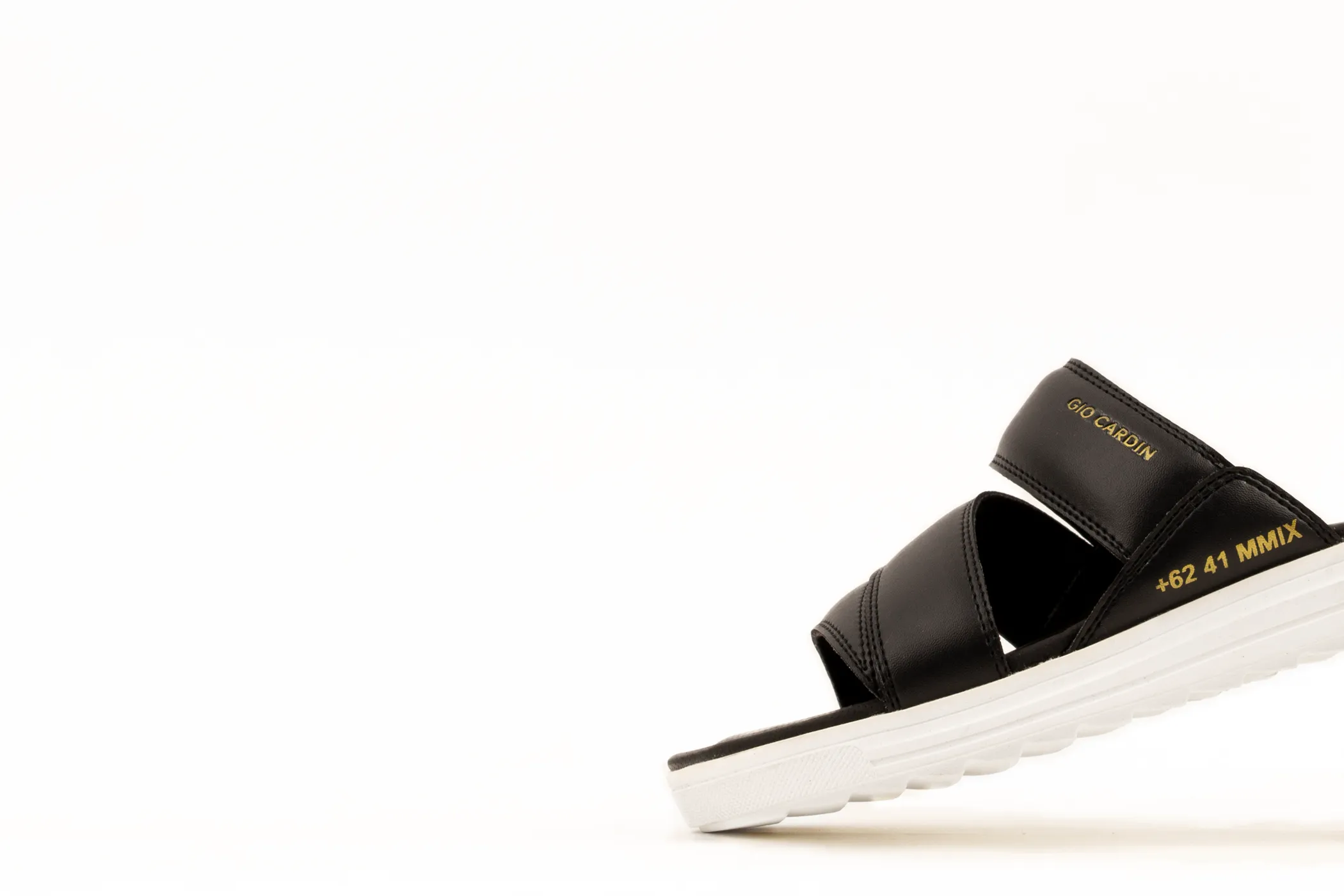 HUGO SANDALS | BLACK / WHITE | UNISEX