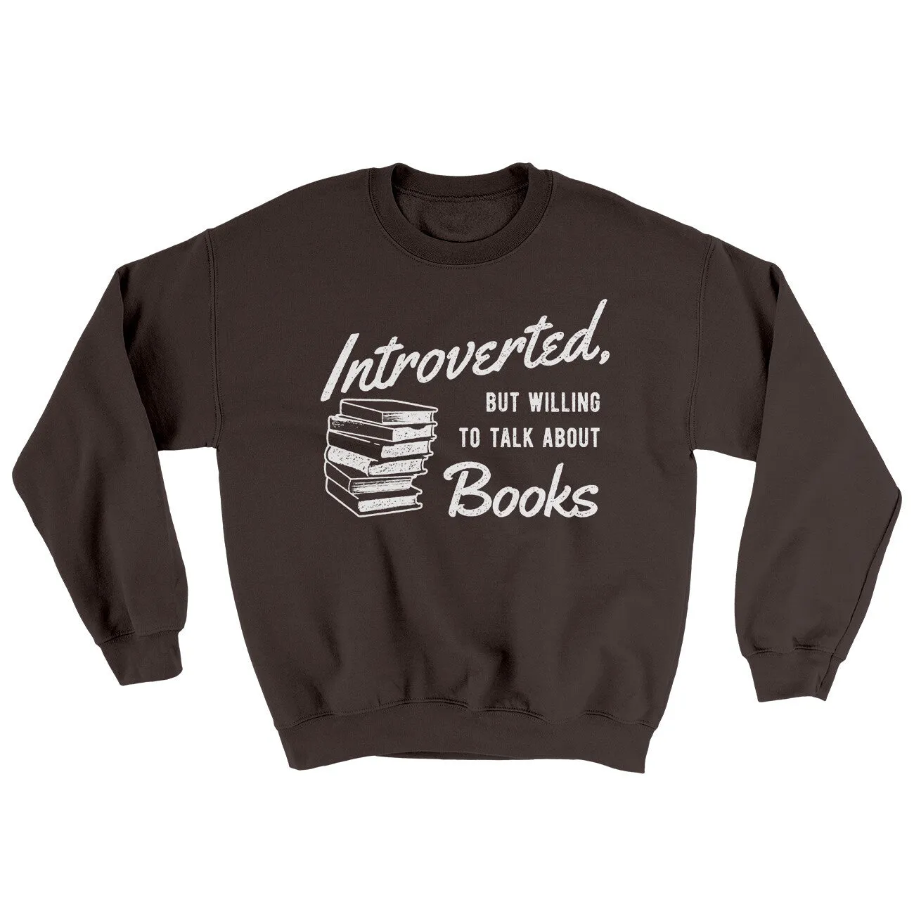 Introverted But Willing To Talk About Books Ugly Sweater