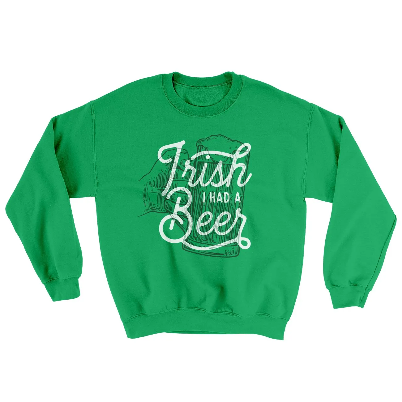 Irish I Had A Beer Ugly Sweater