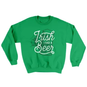 Irish I Had A Beer Ugly Sweater