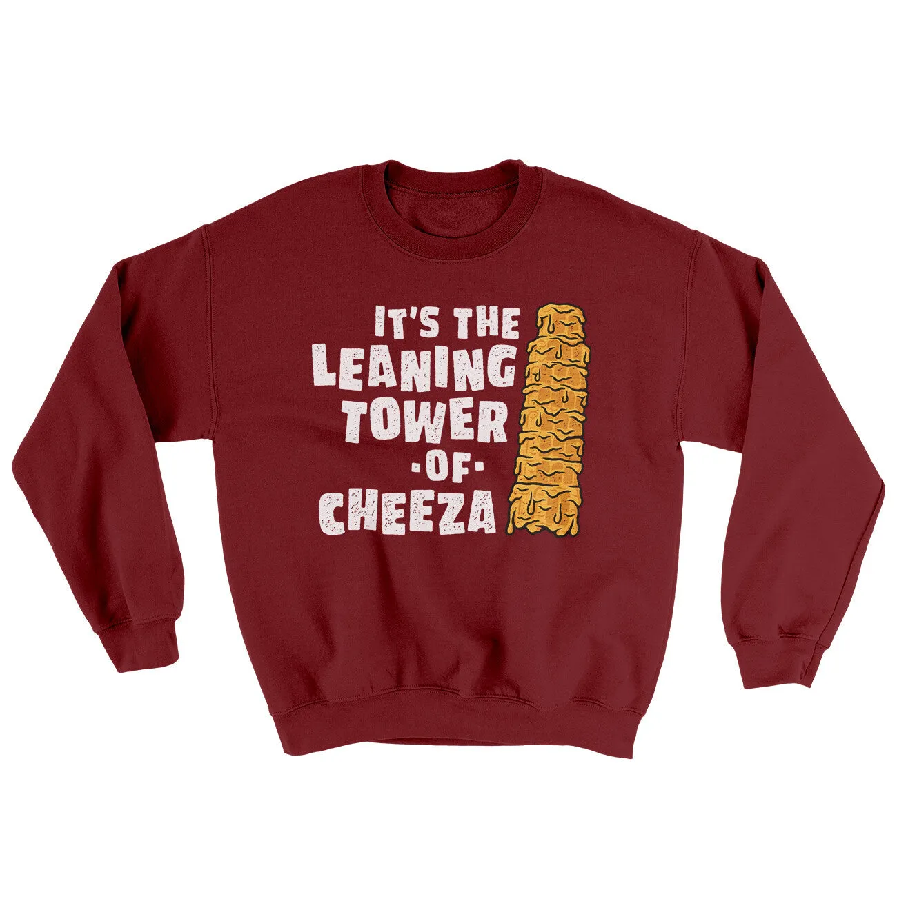 It's The Leaning Tower Of Cheeza Ugly Sweater