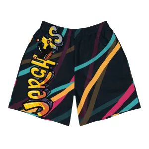 Jerghats Gffti Unisex Athletic Long Shorts