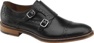 JOHNSTON & MURPHY MENS'S CONARD  2237 DOUBLE BUCKLE MONK STRAP