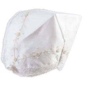 Jules White Hankie Bonnet with Lace