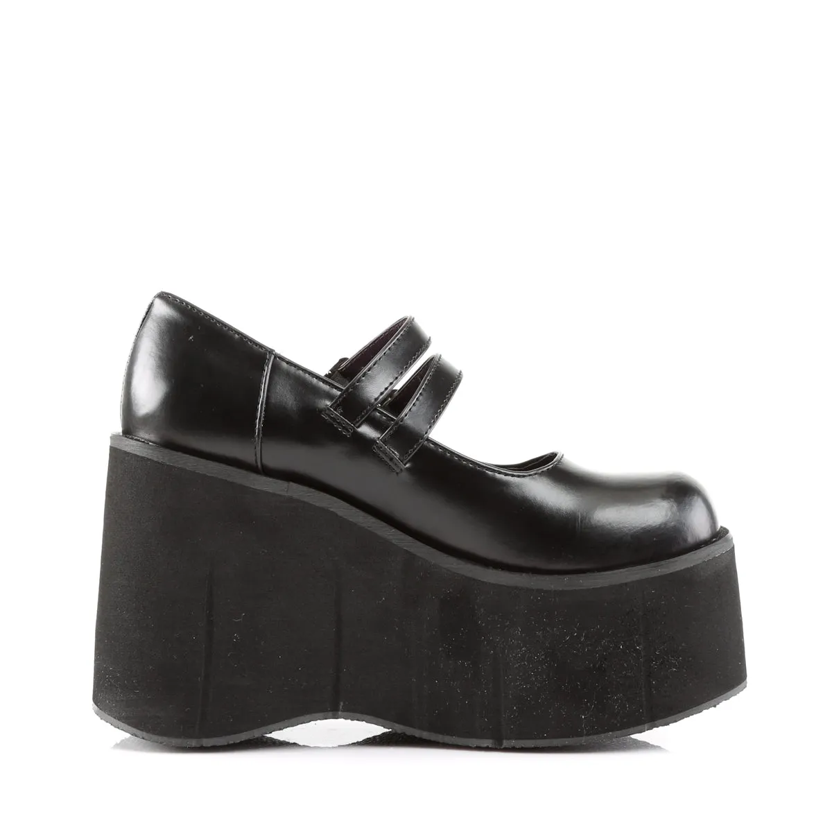 KERA-08  Black Vegan Leather