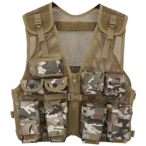 Kids Army Camo Combat Assault Vest