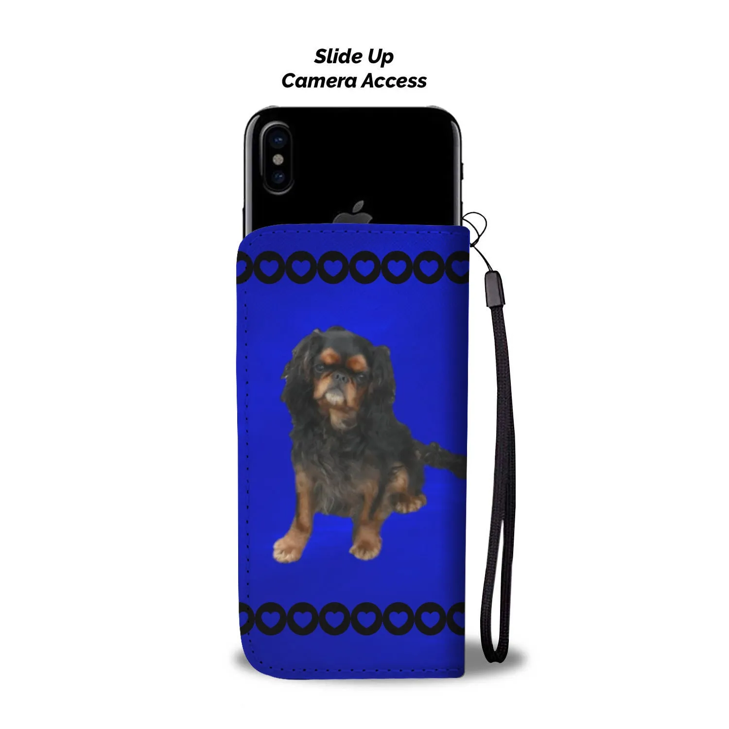 King Charles Spaniel Phone Case Wallet