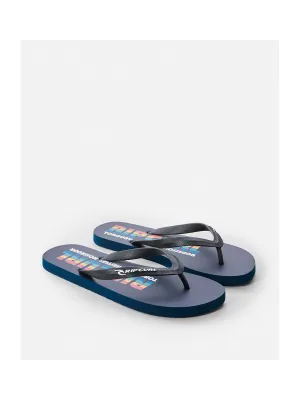 Klapki RIP CURL Icons Of Surf Bloom Open Toe granatowy