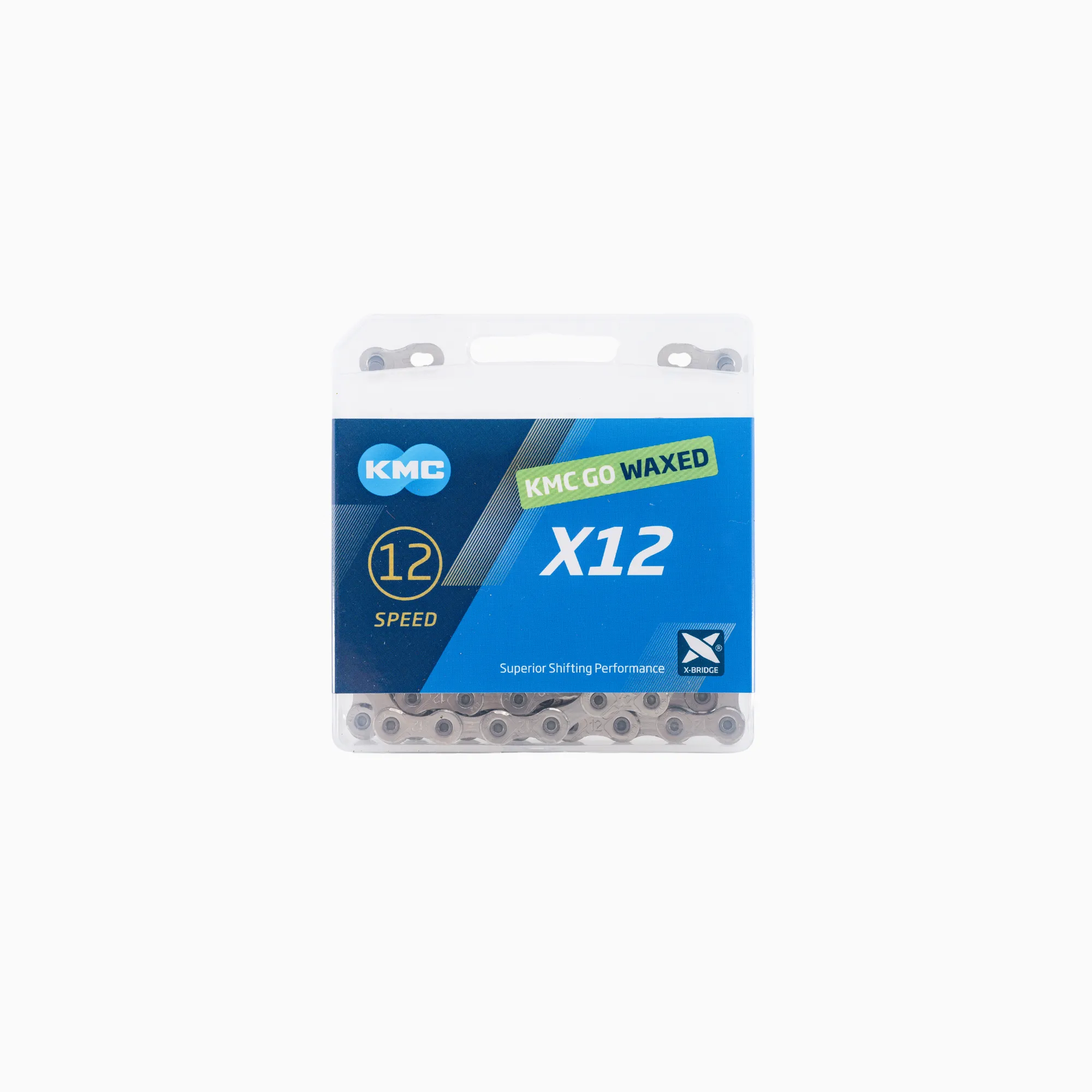 KMC X12 Waxed 12-Speed Chain - Silver