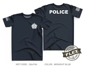 Konawa police department Core Men's SS Flex Performance Tee - Q3uYXd