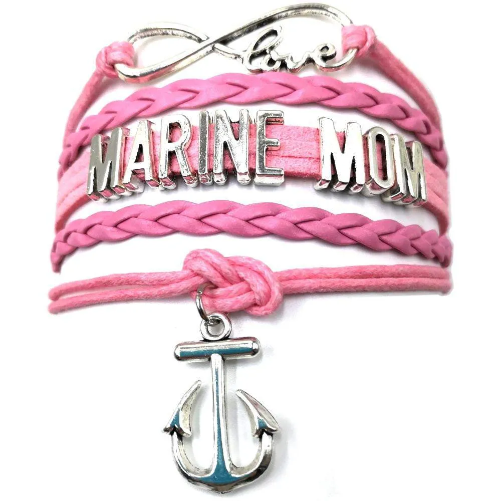 Leather Marine Charm Bracelet - Mom or Wife Styles!