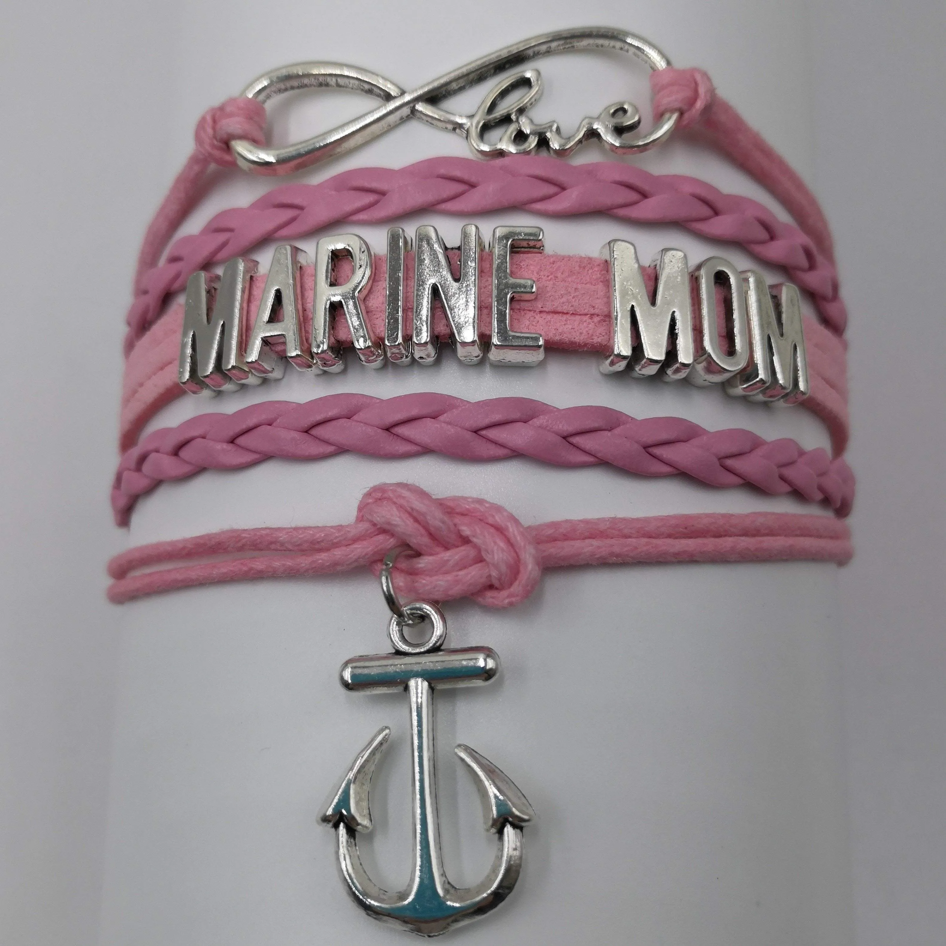 Leather Marine Charm Bracelet - Mom or Wife Styles!