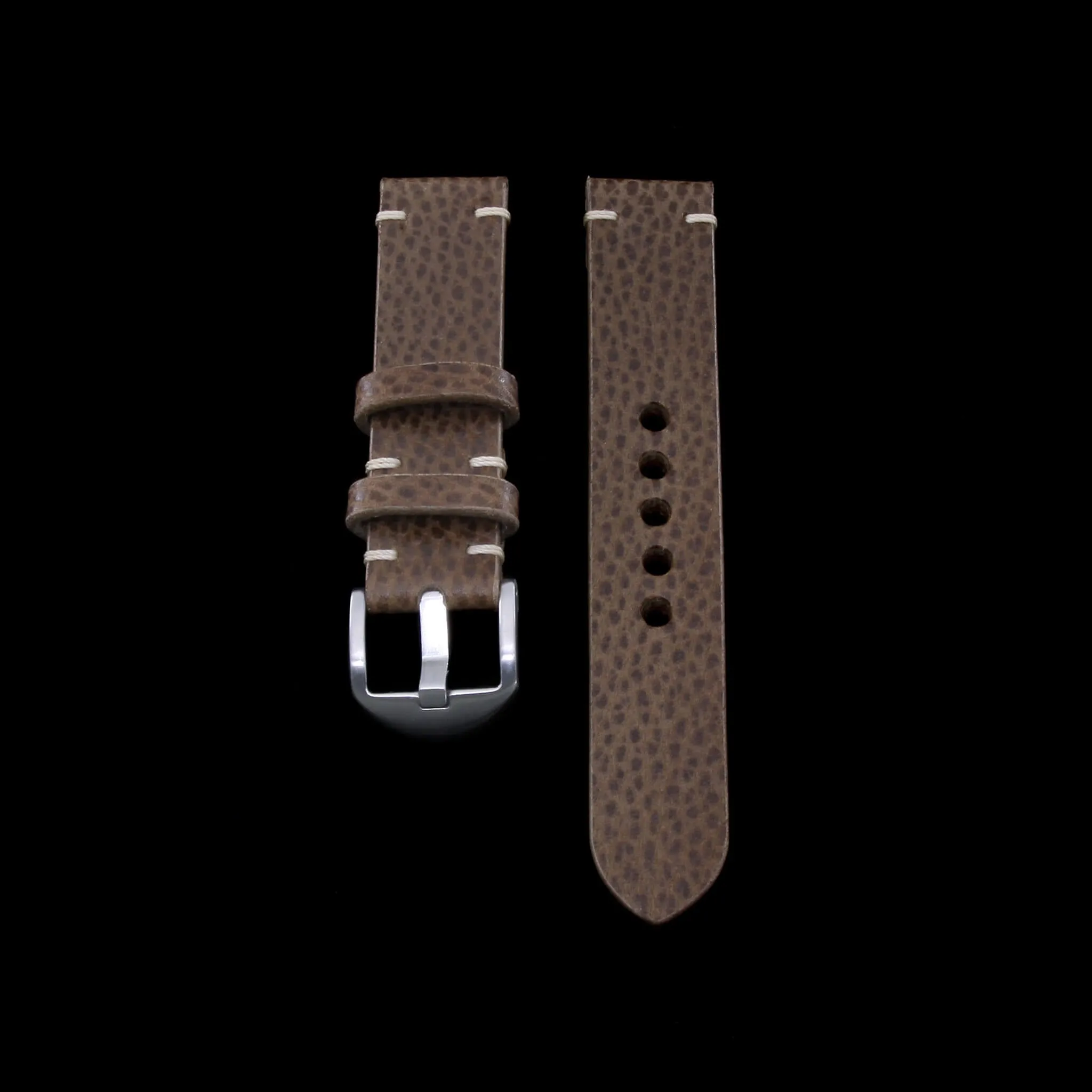 Leather Watch Strap, Buttero Taupe