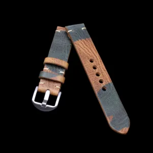 Leather Watch Strap, Military 101