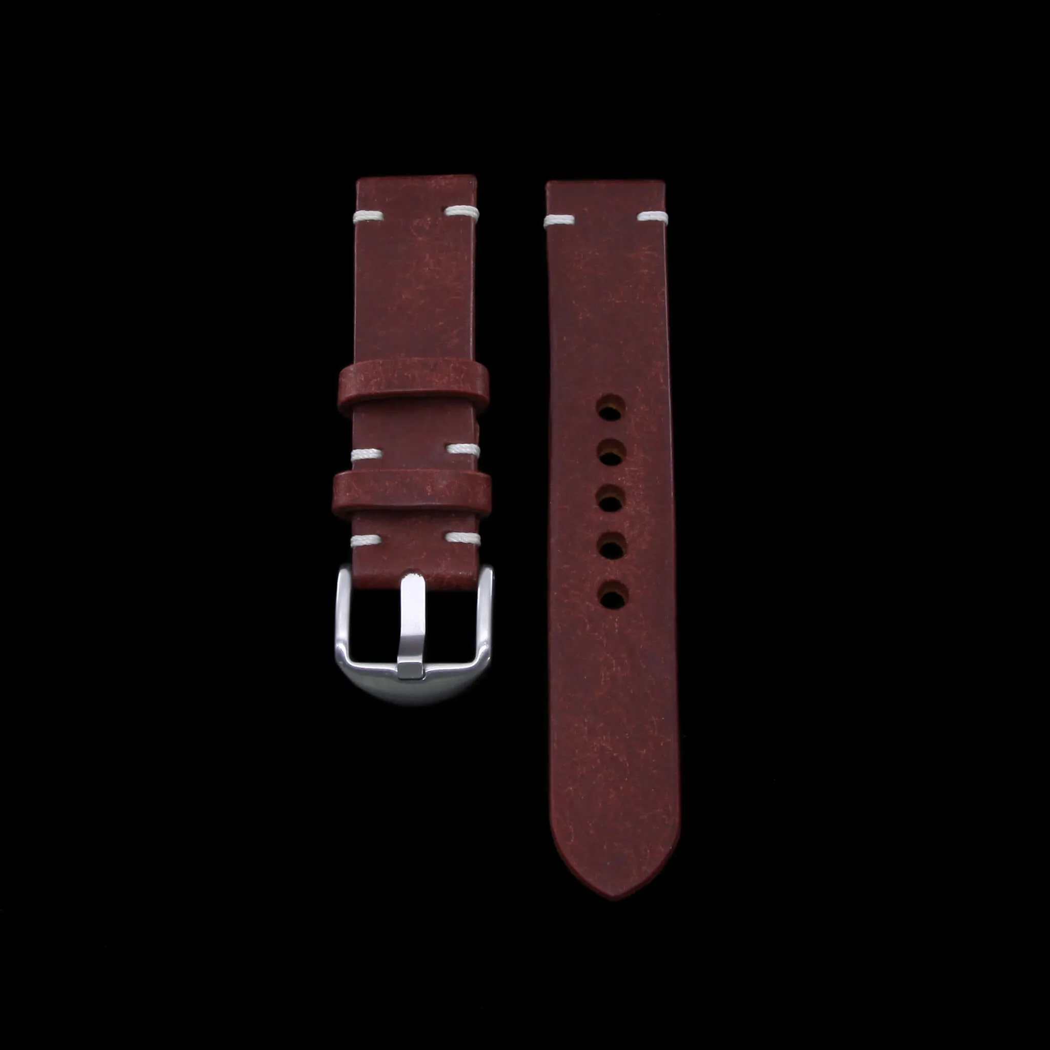 Leather Watch Strap, Pueblo Cocinella