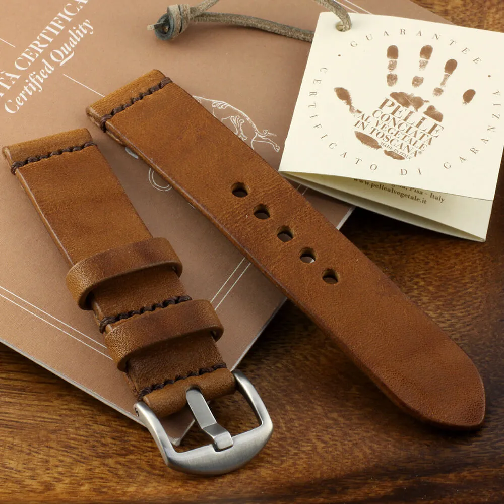 Leather Watch Strap, Vintage 401