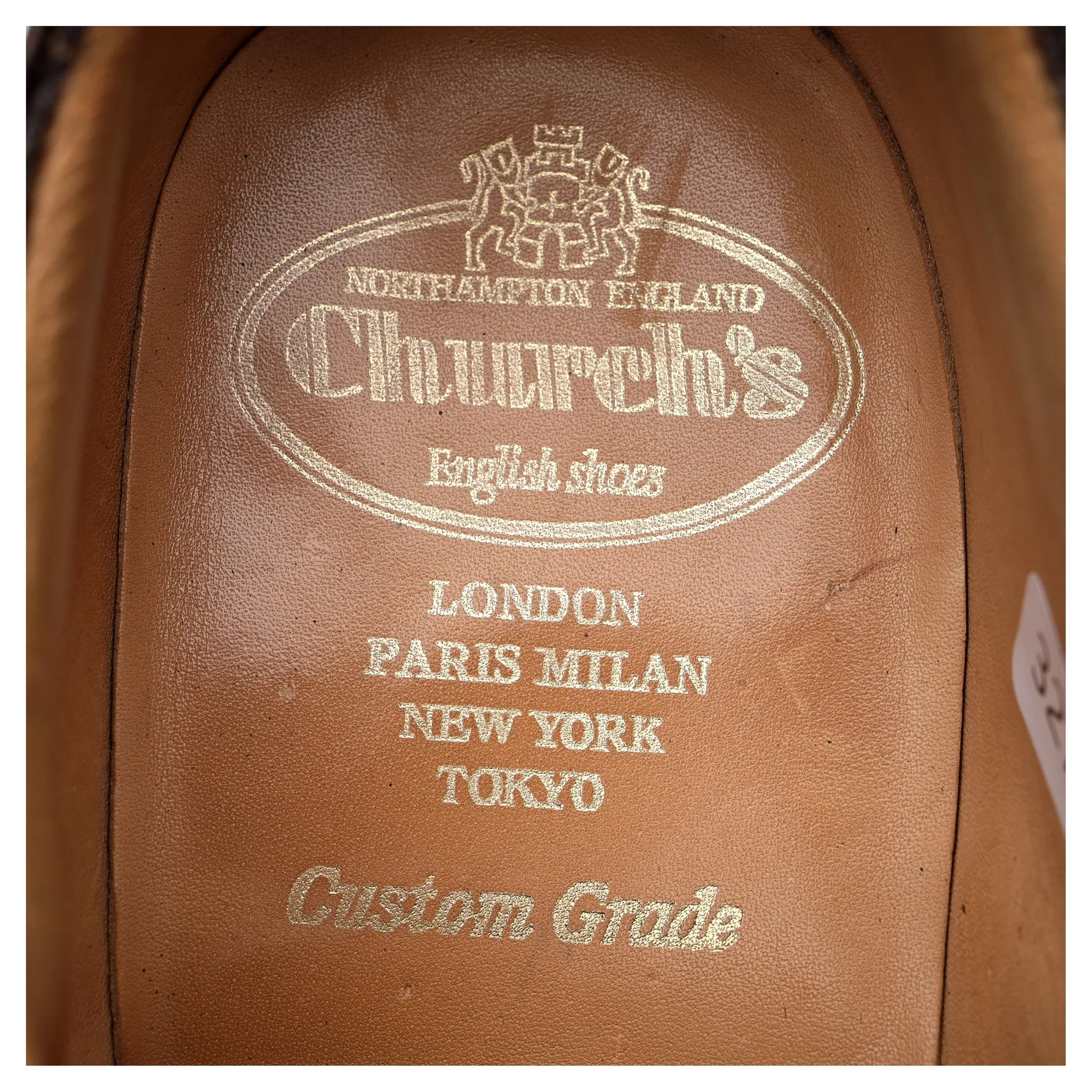 'Ledstone' Dark Brown Leather Double Monk Strap UK 8.5 F
