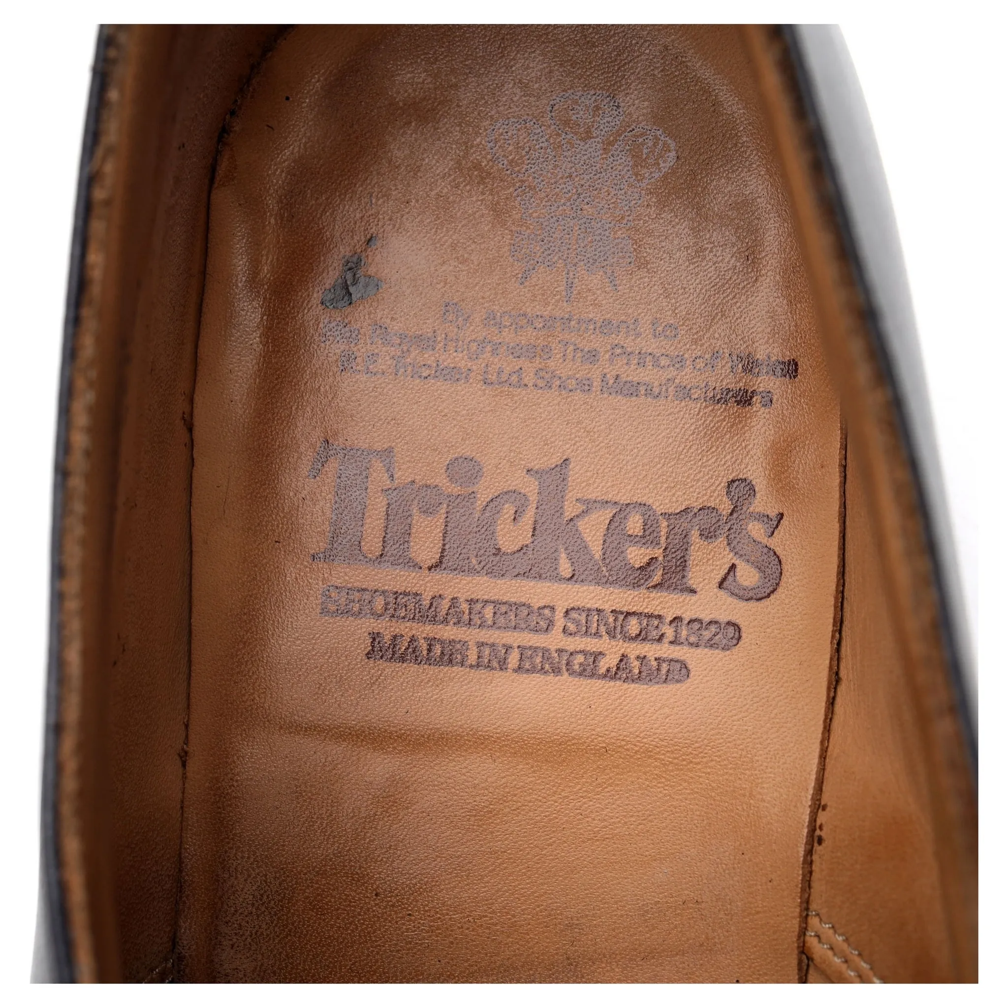 'Lewiston' Black Museum Leather Monk Strap UK 9