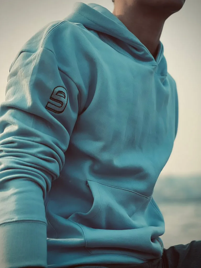 Limited Edition Large Hoodie - Comfortable, Heavyweight, Durable - Blue L NEW