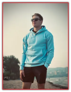 Limited Edition Large Hoodie - Comfortable, Heavyweight, Durable - Blue L NEW