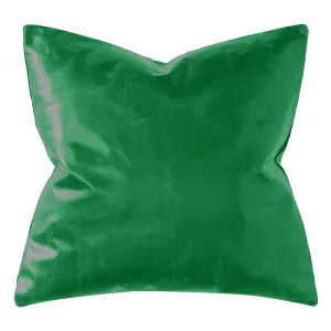 Lotta Pieces | Lavish Calfskin Leather Square Throw Pillow
