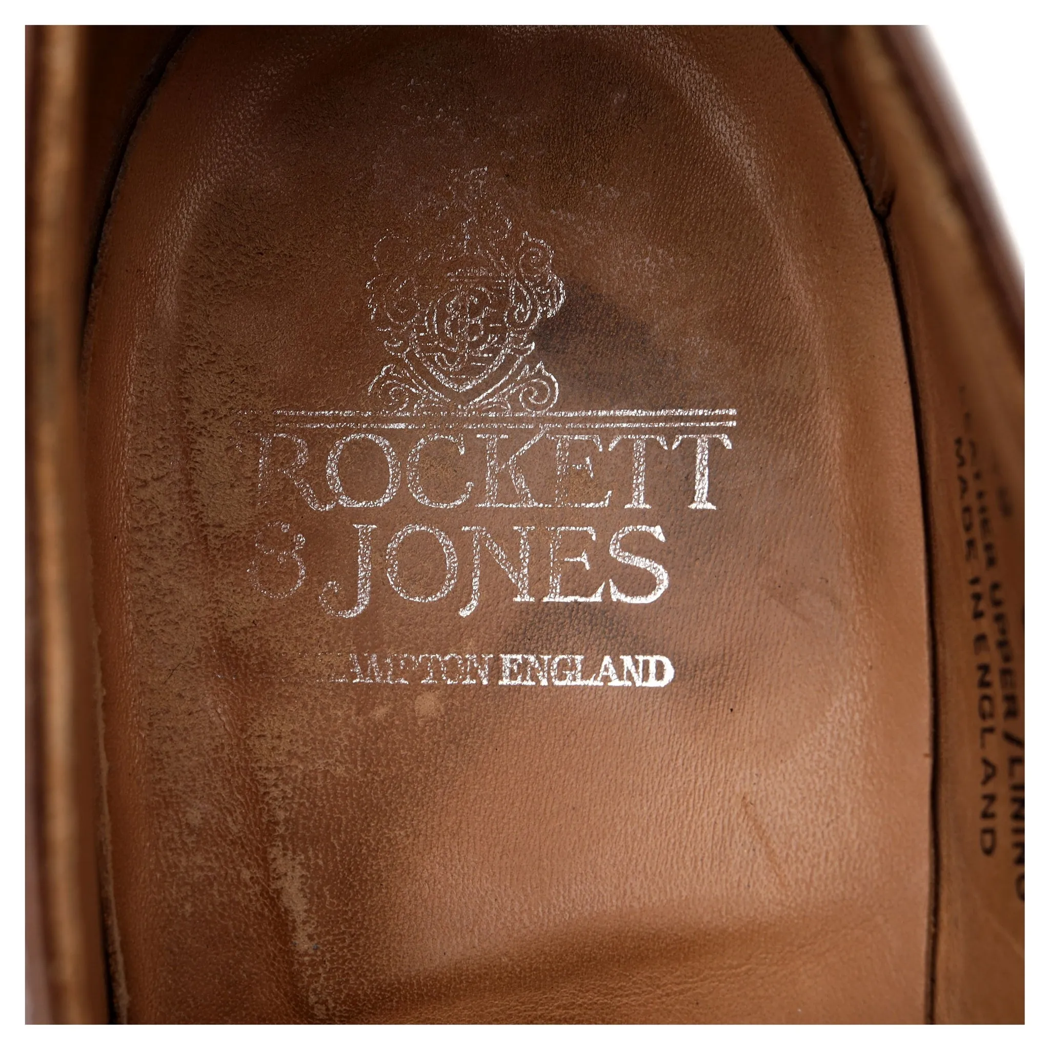 'Lowndes' Dark Brown Leather Double Monk Strap UK 9.5 E