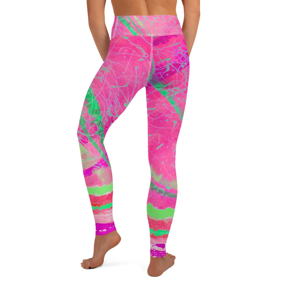 Magenta Moonbeams Leggings