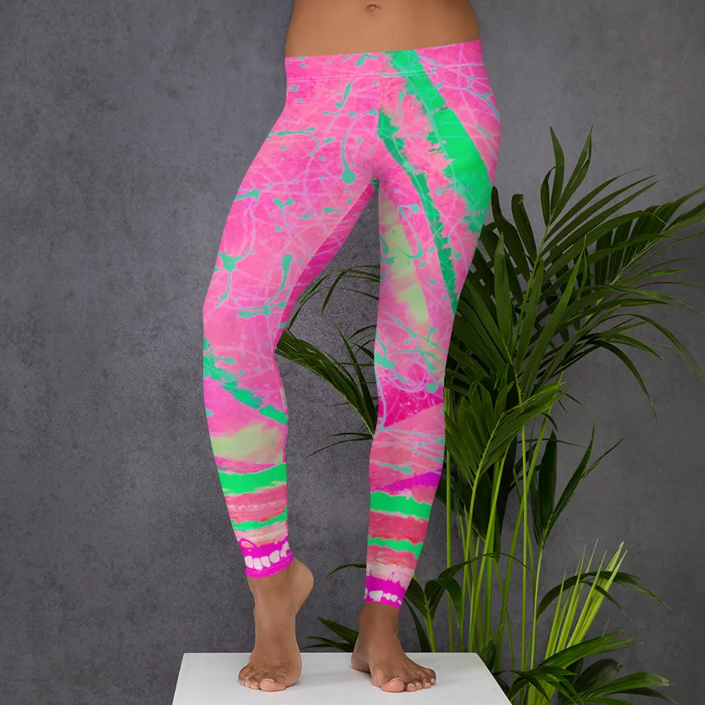 Magenta Moonbeams Leggings