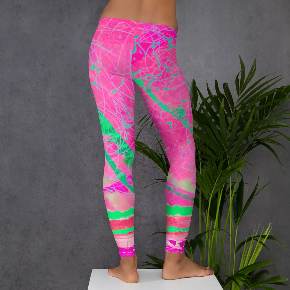 Magenta Moonbeams Leggings
