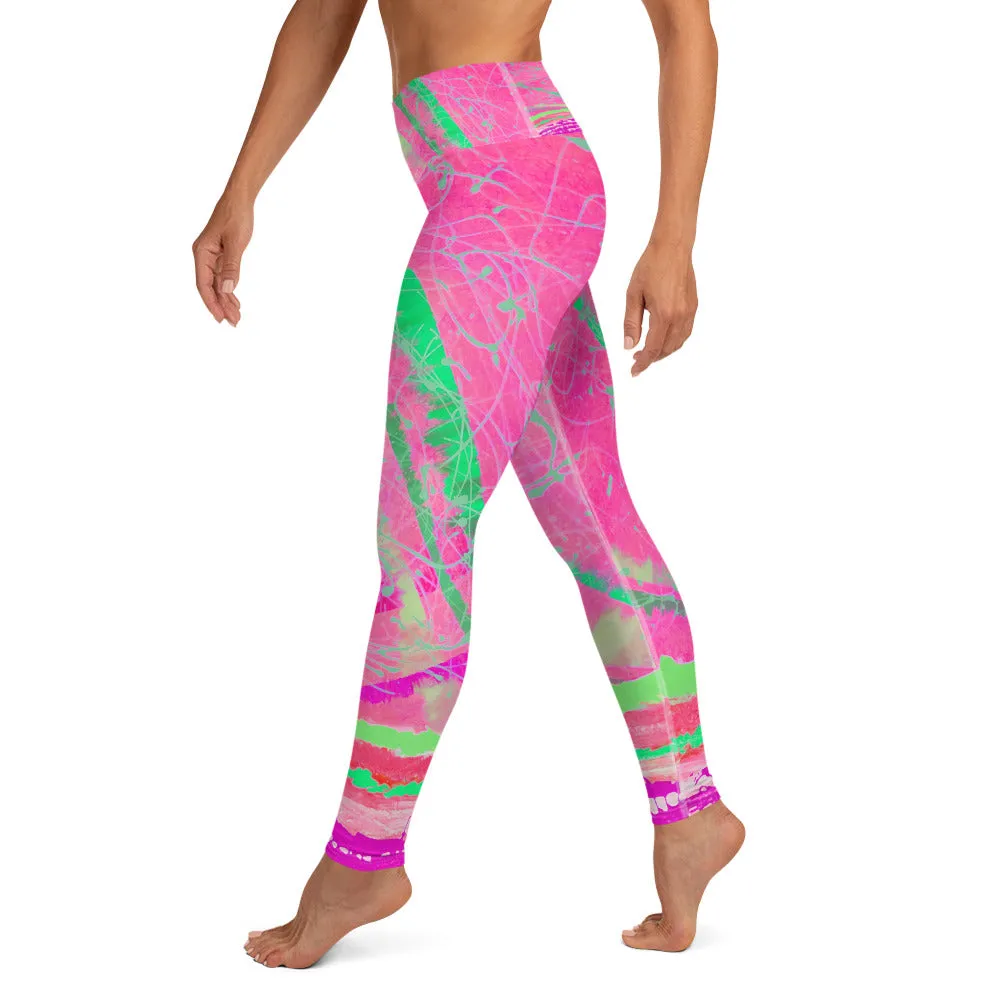 Magenta Moonbeams Leggings