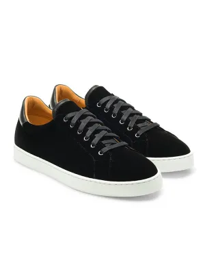 Magnanni Dalia Velvet Sneaker - Black