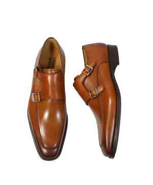 MAGNANNI FOR SFA - Double Monk Strap Loafers - 9
