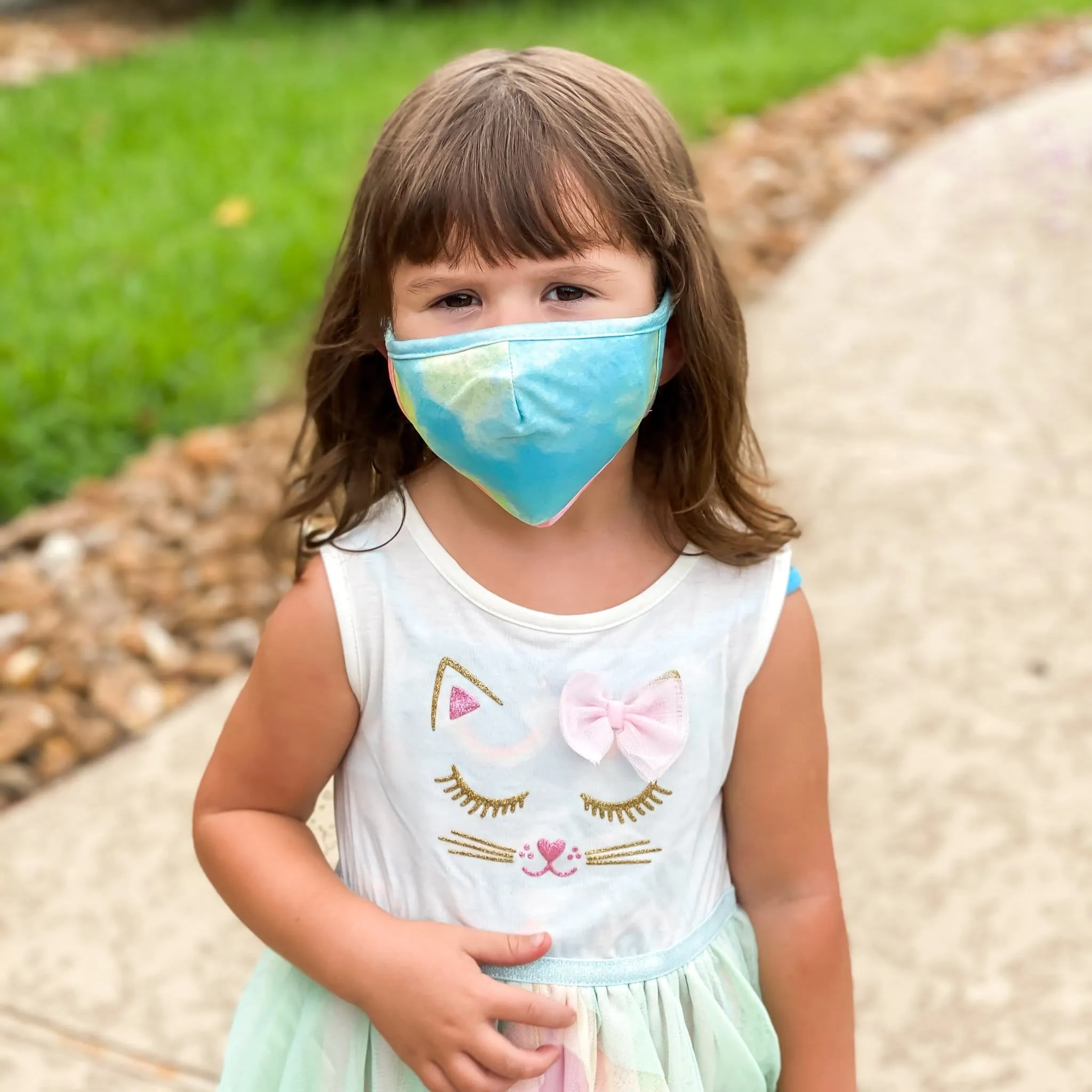 Make 'em Cute! Adjustable Face Masks with Filter Pocket - Adult & Youth sizes