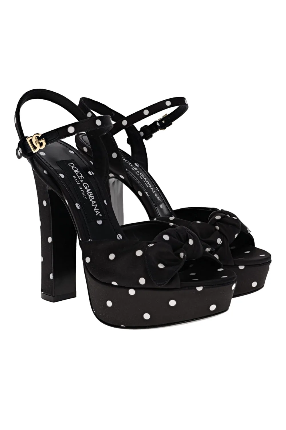Mambo Polka Dot Platform Sandal