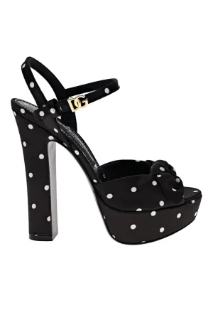 Mambo Polka Dot Platform Sandal