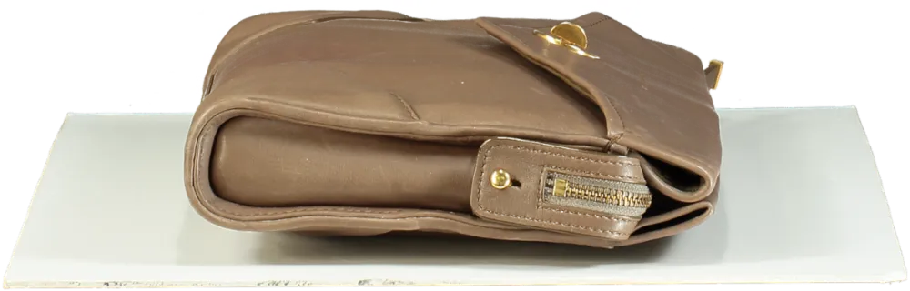 Marc by Marc Jacobs Taupe Leather Oversize clutch bag